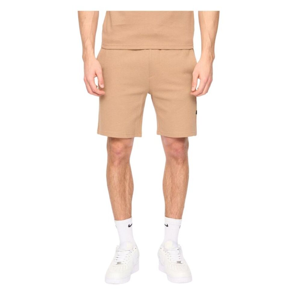 Duck and Cover Mens Topfield Cotton Shorts / Sand